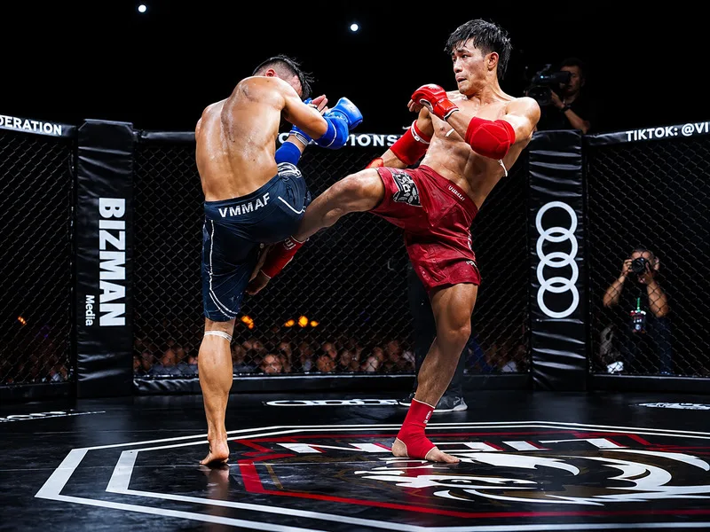 MMA kết hợp Boxing, Muay Thai, Wrestling và BJJ để tạo nên hệ thống đối kháng toàn diện.