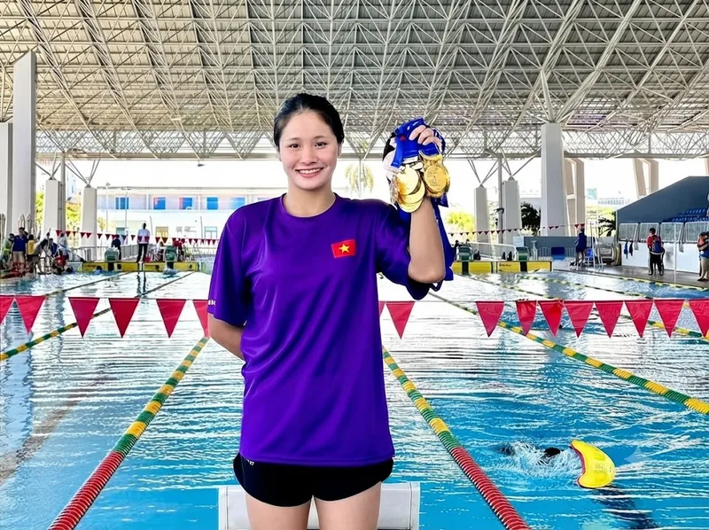 Võ Thị Mỹ Tiên trưởng thành từ môi trường bơi lội Long An, từng bước xây dựng nền tảng để trở thành gương mặt nổi bật của đội tuyển bơi Việt Nam.